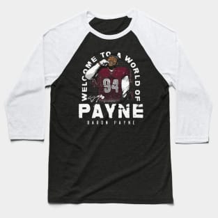 Daron Payne Washington World Of Payne Baseball T-Shirt